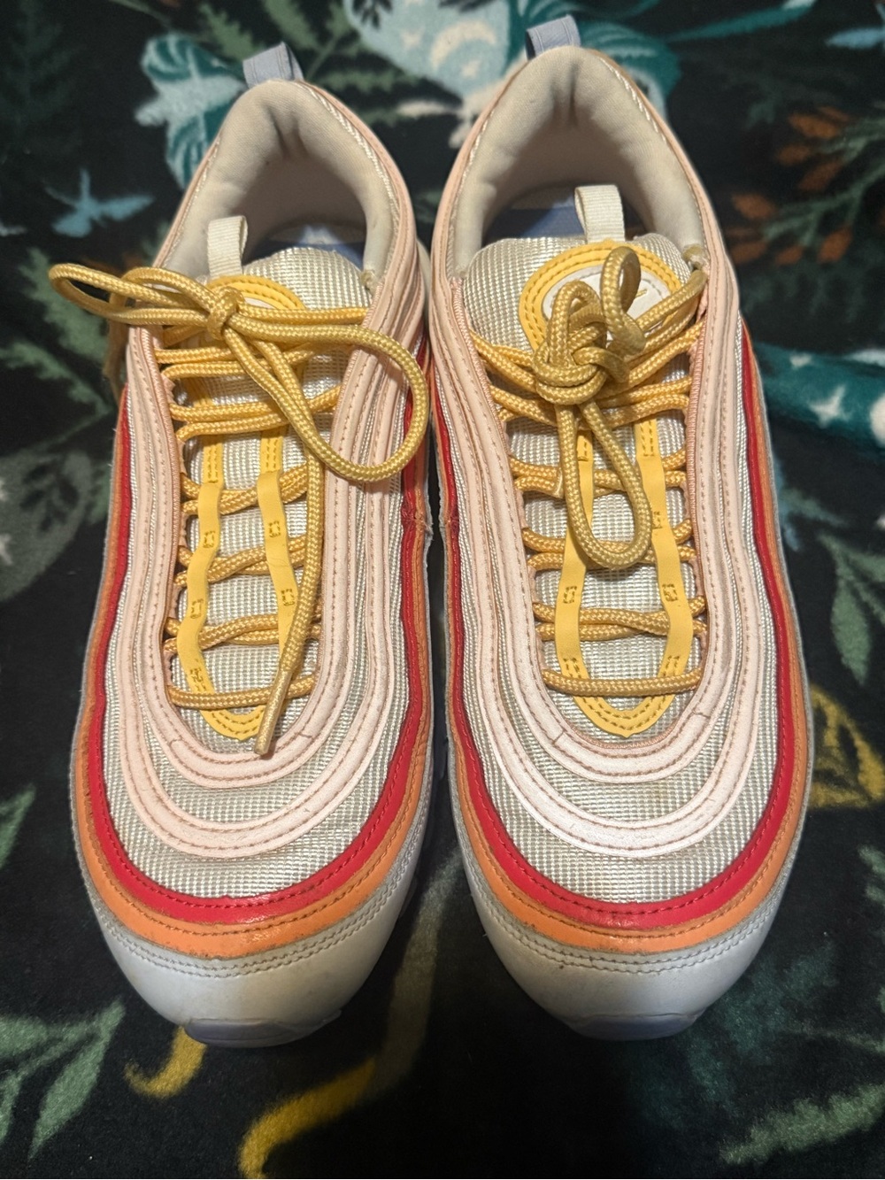 Nike Air Max 97 Football Grey Light Thistle Women’s Sneakers Size 10 CW5588-001